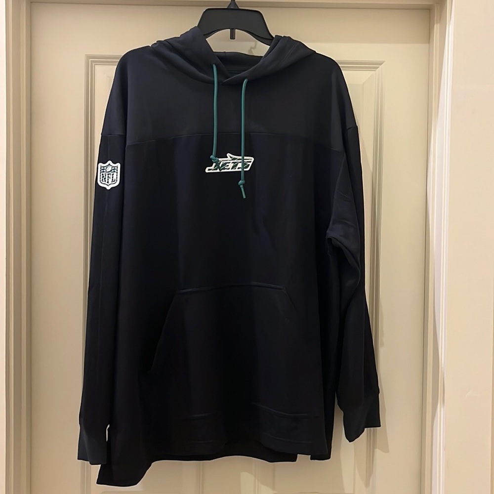 New York Jets Nike Sideline Jersey Performance Pullover Hoodie